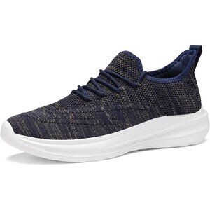 ⚡Men Blueblack Fashion Mesh Non Slip Lightweight Workout Breathable Gym Sneakers